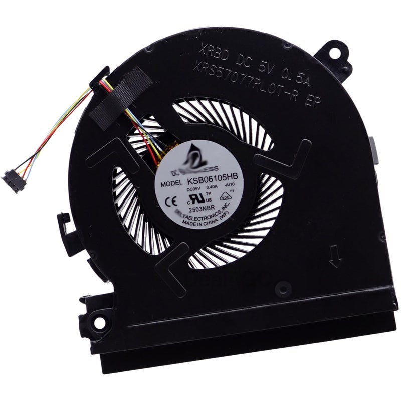 Deal4GO 40W GPU Graphics Cooling Fan L17606-001 Replacement for HP Spectre x360 15-CH 15-CH011DX with i7-8550U - Image 1